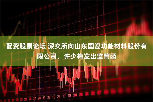 配资股票论坛 深交所向山东国瓷功能材料股份有限公司、许少梅发出监管函